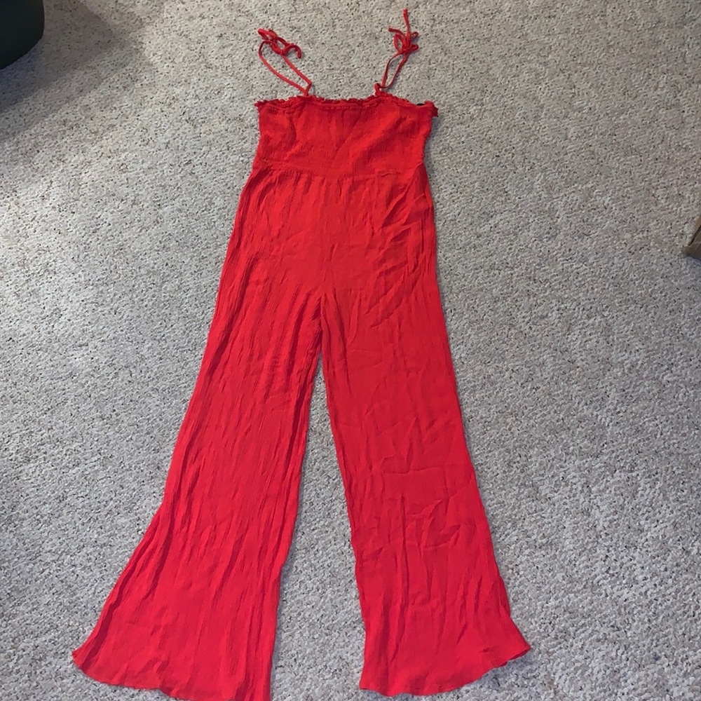 Red Forever 21 Romper